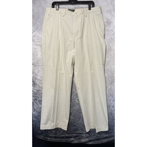 eddie bauer‎ cargo khaki pants Men’s Beige Size 36x30 Cotton - Picture 1 of 5